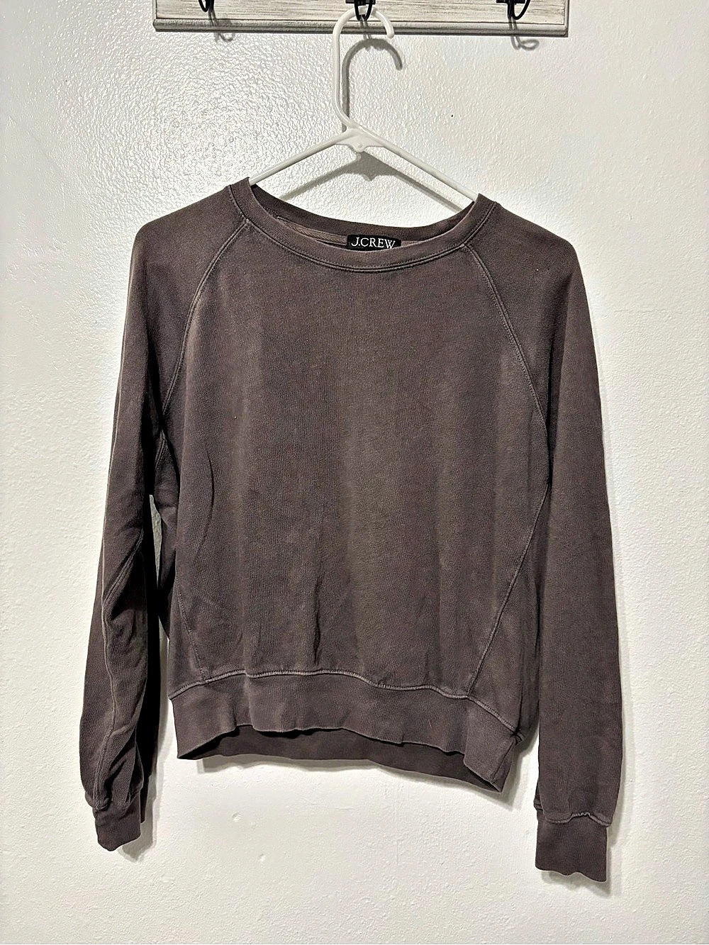 J.Crew Long Sleeve Sweatshirt in Brown Size XXS
